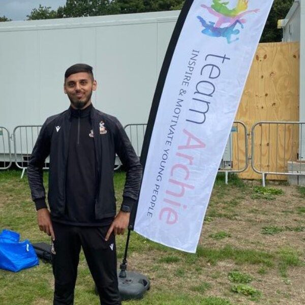 teamArchie day of football with Bradford City Girls